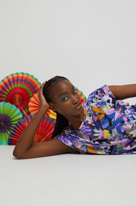 Бавовняна футболка Medicine жіноча колір фіолетовий (3361181)