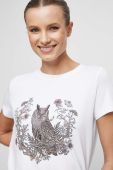 Футболка Medicine жіноча колір білий (3355101)