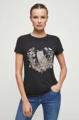 Футболка Medicine жіноча колір чорний (3355106)