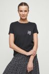 Футболка Medicine жіноча колір чорний (3355185)