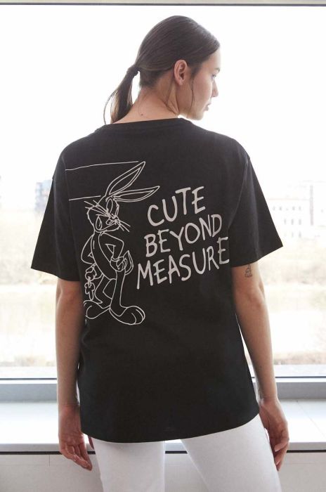 Бавовняна футболка Medicine жіноча колір чорний (3292372)