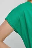 Бавовняна футболка Medicine жіноча колір зелений (3286851)