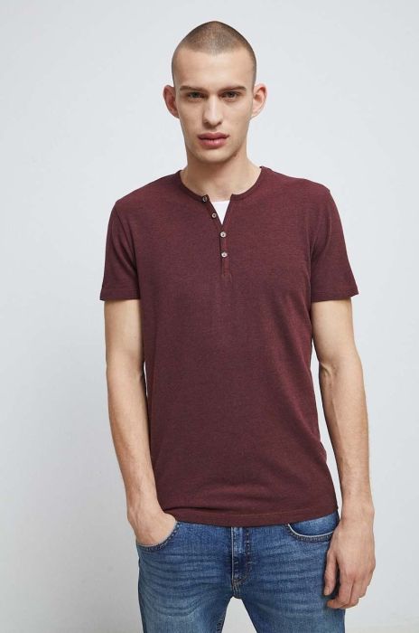 Футболка Medicine чоловічий колір бордовий меланж (3047744)