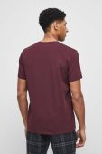 Футболка Medicine чоловічий колір бордовий однотонний (3048300)