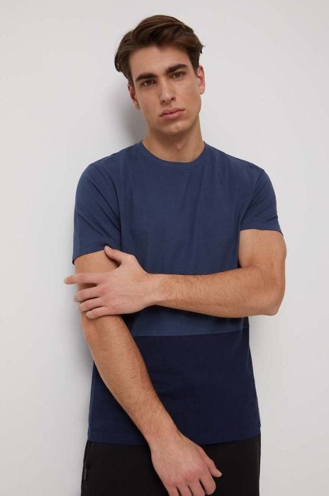 Бавовняна футболка Medicine чоловічий однотонний колір блакитний (3204341)