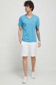 Бавовняна футболка Medicine колір бірюзовий однотонний (3281451)