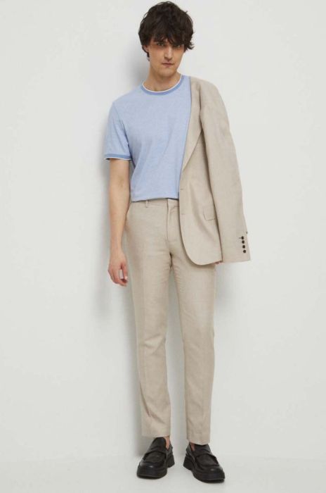 Футболка Medicine чоловічий меланж колір блакитний (3341198)