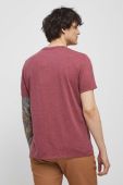 Футболка Medicine чоловічий колір бордовий меланж (3292381)