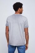 Бавовняна футболка Medicine колір сірий з принтом (2894420)