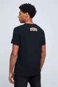 Бавовняна футболка Medicine колір чорний з принтом (2891879)