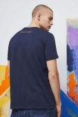 Бавовняна футболка Medicine колір синій з принтом (2959819)
