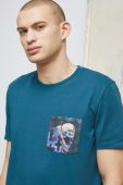 Бавовняна футболка Medicine колір зелений з принтом (2959824)
