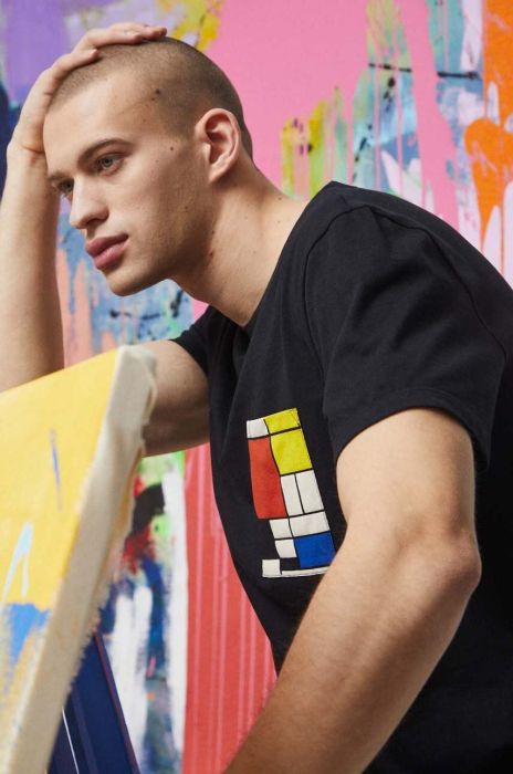 Бавовняна футболка Medicine колір чорний з принтом (2958562)