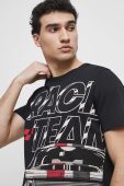 Бавовняна футболка Medicine колір чорний з принтом (2967542)