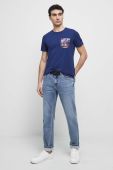 Бавовняна футболка Medicine колір синій з принтом (3005788)
