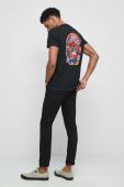 Бавовняна футболка Medicine колір чорний з принтом (3048343)