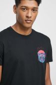 Бавовняна футболка Medicine колір чорний з принтом (3048343)