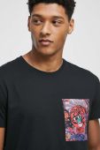 Бавовняна футболка Medicine колір чорний з принтом (3048350)