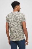 Бавовняна футболка Medicine колір бежевий візерунок (3108164)