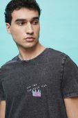 Бавовняна футболка Medicine колір сірий з принтом (3108170)