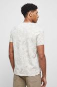 Бавовняна футболка Medicine колір бежевий візерунок (3048401)