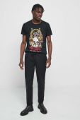 Бавовняна футболка Medicine чоловічий колір чорний з принтом (3048435)