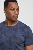Бавовняна футболка Medicine колір синій візерунок (3143553)