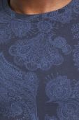 Бавовняна футболка Medicine колір синій візерунок (3143553)