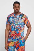 Бавовняна футболка Medicine чоловічий візерунок колір барвистий (3174868)