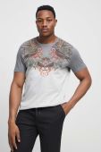 Бавовняна футболка Medicine чоловічий колір сірий з принтом (3174883)