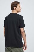 Бавовняна футболка Medicine колір чорний з принтом (3210137)