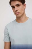 Бавовняна футболка Medicine колір бірюзовий однотонний (3204355)