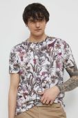 Бавовняна футболка Medicine чоловічий колір білий візерунок (3256210)