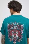 Бавовняна футболка Medicine колір зелений з принтом (3281351)