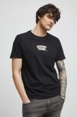Бавовняна футболка Medicine колір чорний з принтом (3281430)