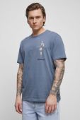 Бавовняна футболка Medicine чоловічий з принтом колір блакитний (3319284)