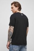 Бавовняна футболка Medicine чоловічий колір чорний з принтом (3319291)