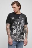 Бавовняна футболка Medicine чоловічий колір чорний з принтом (3319291)