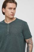 Бавовняна футболка Medicine колір зелений однотонний (3326824)