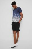 Бавовняна футболка Medicine чоловічий колір синій візерунок (3302352)