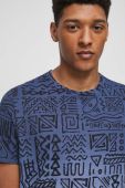 Бавовняна футболка Medicine чоловічий колір синій візерунок (3302352)