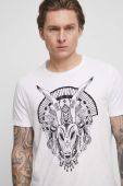 Бавовняна футболка Medicine колір білий з принтом (3324162)