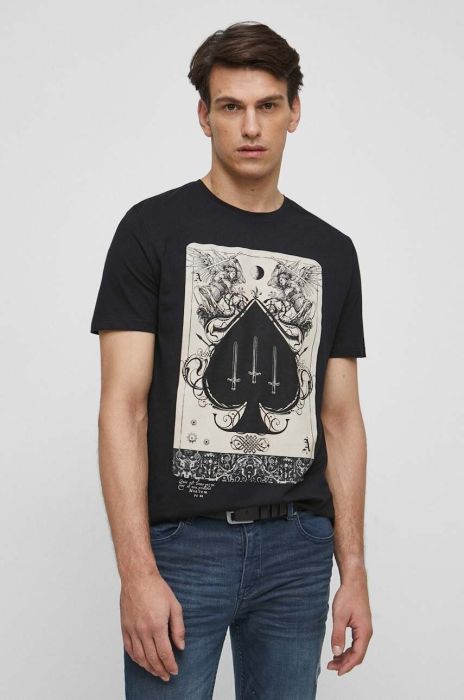 Футболка Medicine чоловічий колір чорний з принтом (3511033)