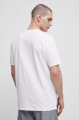 Бавовняна футболка Medicine колір білий однотонний