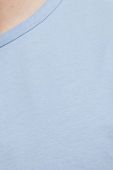 Бавовняна футболка Medicine однотонний колір блакитний (3341229)