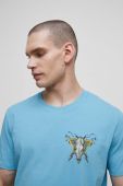 Футболка Medicine чоловічий колір бірюзовий з принтом (3341266)