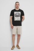 Бавовняна футболка Medicine колір чорний з принтом (3326931)