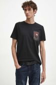Бавовняна футболка Medicine чоловічий колір чорний з принтом (3675413)