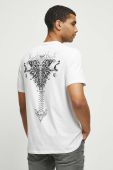 Бавовняна футболка Medicine чоловічий колір білий з принтом (3607078)