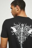 Бавовняна футболка Medicine чоловічий колір чорний з принтом (3607083)